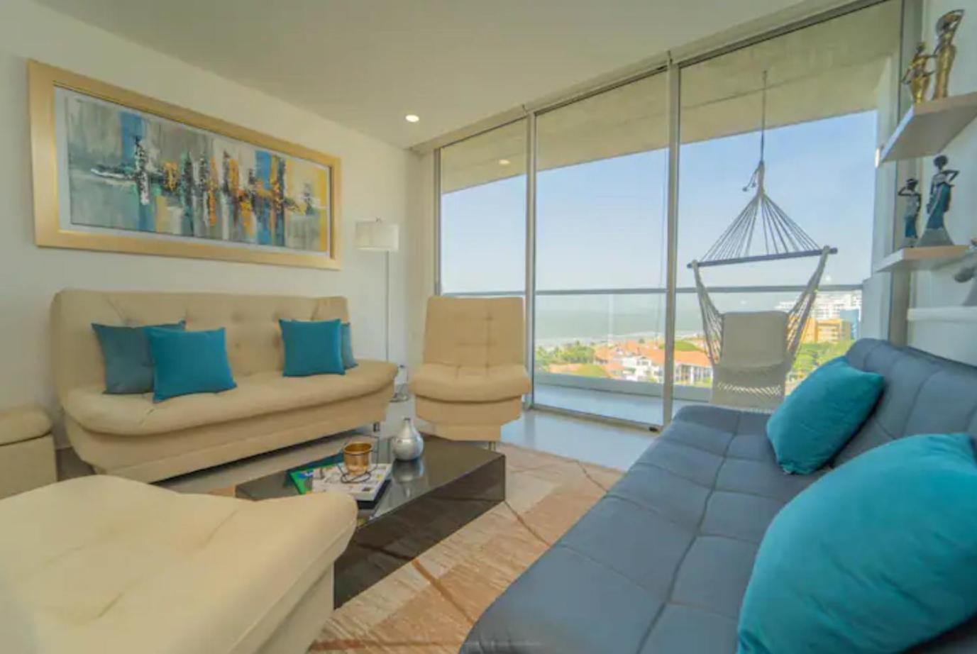 Appartamento Premium Hub Vista Al Mar 1303 Cartagena Esterno foto